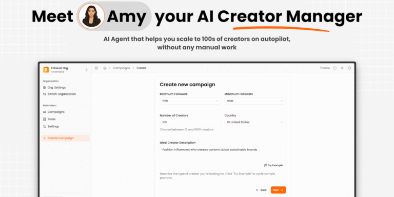 Uplodio: AI influencer manager to scale your creator marketing