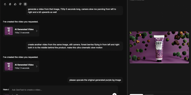 GenFa.st: Your entire studio, in a single prompt.