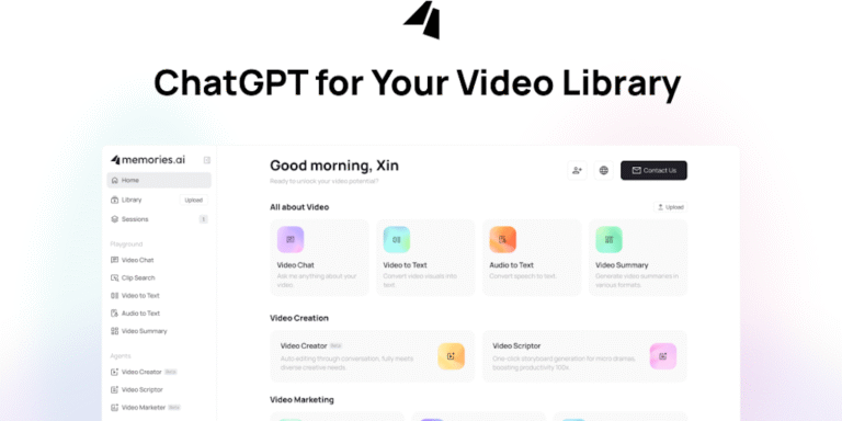 Memories.ai: ChatGPT for your video library, with unlimited video context