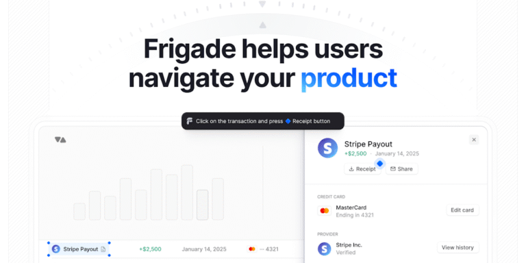 Frigade: Product growth and onboarding for modern software companies