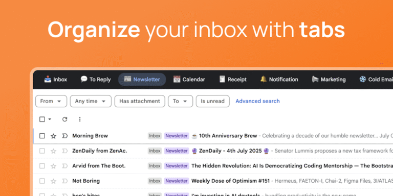 Inbox Zero Tabs: Turn Gmail into an inbox-zero machine