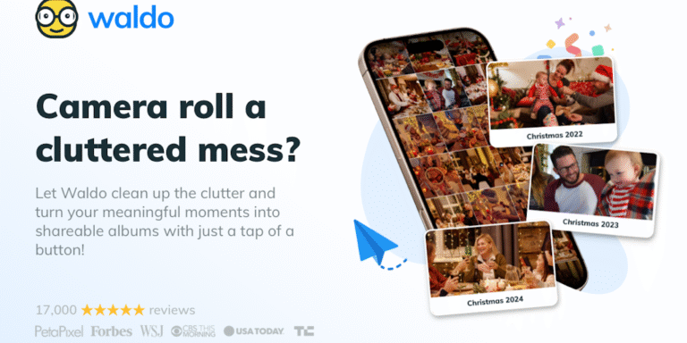Smart Albums AI by Waldo Photos: Turn moments into shareable albums with a tap of a button!