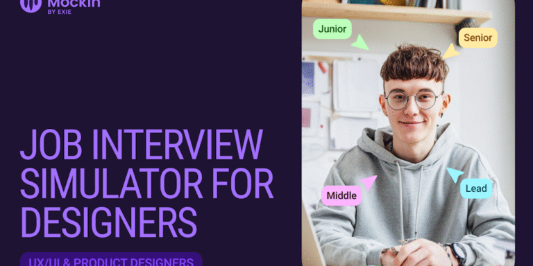 Mockin: Job Interview Simulator For UX/UI & Product Designers