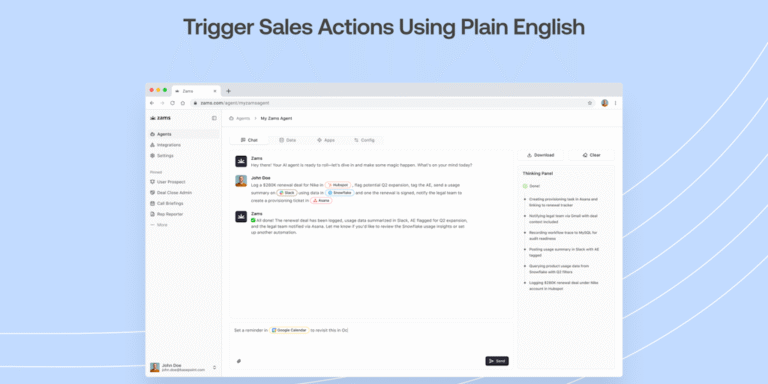 Zams: The Sales Automation Platform for B2B companies