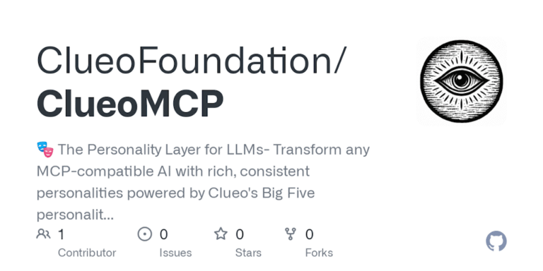 ClueoMCP: The open protocol for AI personality injection