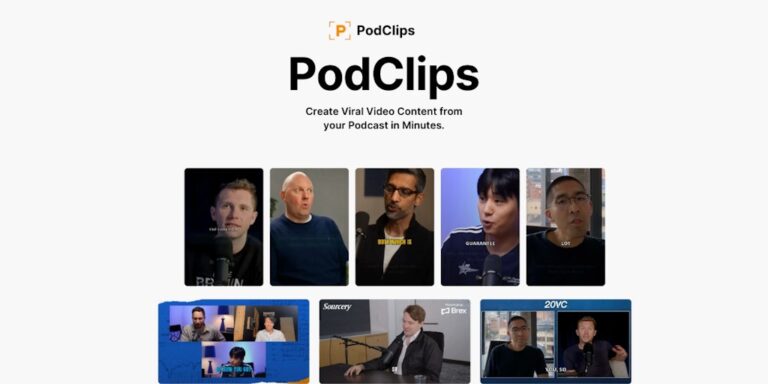 PodClips: Turn your podcasts into viral video content