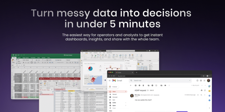HeronAI: Connect, visualize, and, ask your business data anything.
