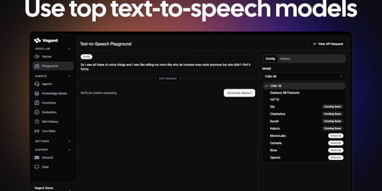 Vogent Voicelab: Ultra-realistic text-to-speech | Product Hunt