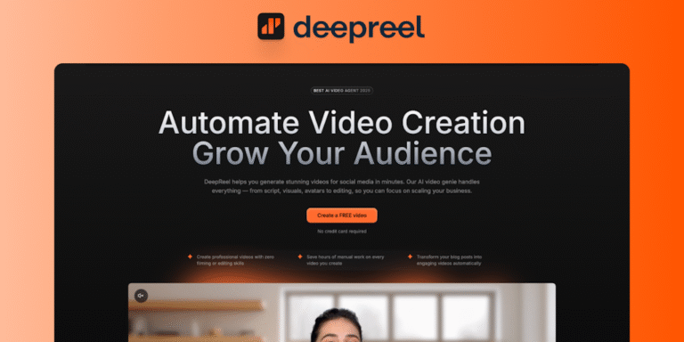 DeepReel: The first AI agent that is your personal video creation team