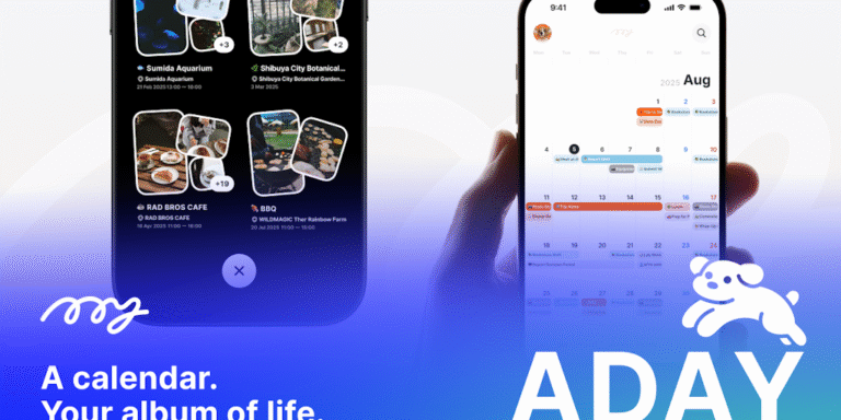 ADAY: Share your plans and memories in one place.