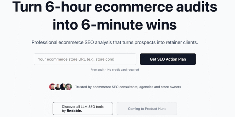 SEO Shop Audit: Turn eCommerce store owners into SEO retainer clients