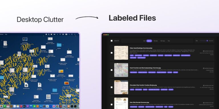 AutoSortPro: Messy files → renamed, searchable, and .md export-ready