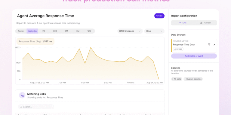 Roark: Test, monitor, and improve your voice agents