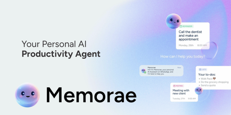 Memorae: Boost your productivity with Whatsapp