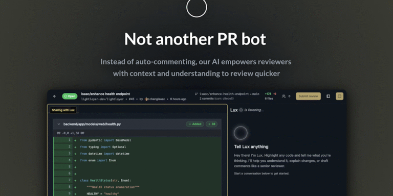 LightLayer: Review code 5x faster with your voice