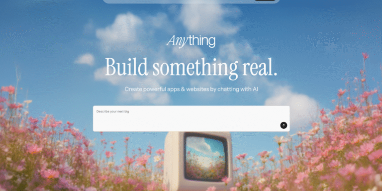 Anything: Agent that ships mobile apps & web. Everything built in