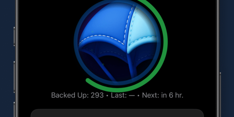Parachute Backup Mobile: Keep your iCloud Data. Forever. Now on iPhone and iPad
