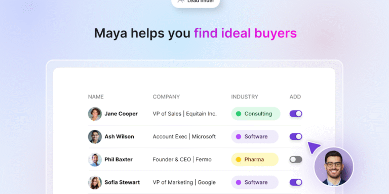 Agent Maya (by Flow AI): Turn LinkedIn messages into sales calls
