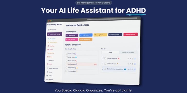 Neuro (ADHD): Your AI Personal Assistant for ADHD