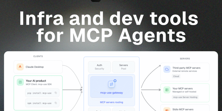 mcp-use: Open source SDK and infra for MCP servers & agents