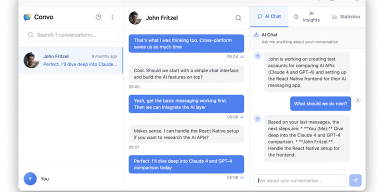Chat Insights: Conversation insights app