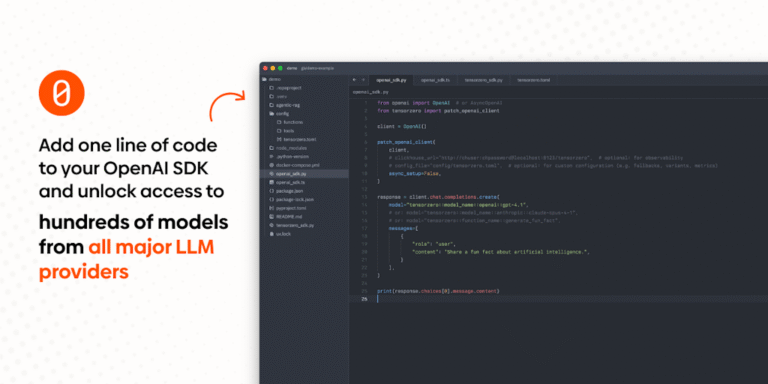 TensorZero: Open-source stack for industrial-grade LLM applications
