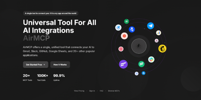 Air MCP: Tool For All AI Integrations, let AI use your apps