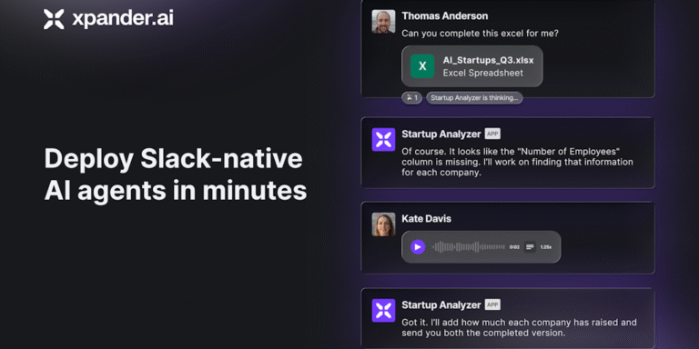 xpander.ai: Turn AI agents into Slack native teammates