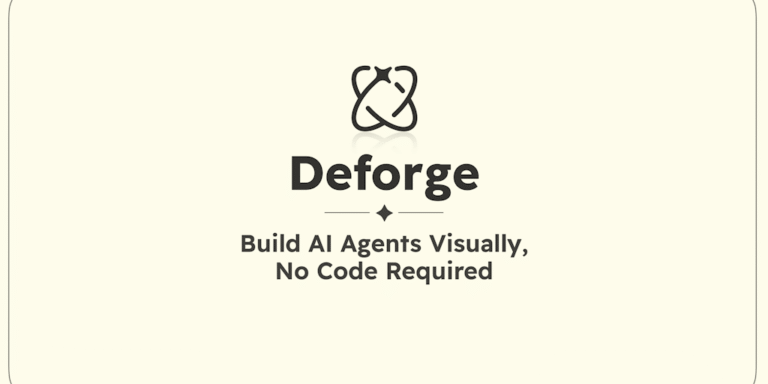 Deforge: Canva for AI Agents