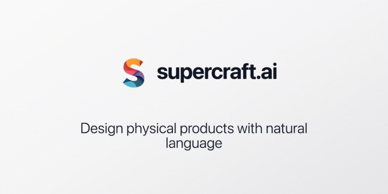 SuperCraft: Figma for designing physical products