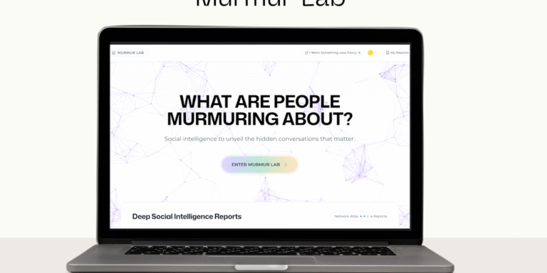 Murmur Lab: The first AI PM workspace by Currents AI
