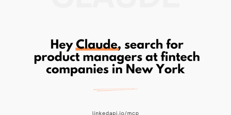 LinkedIn MCP: MCP server that lets AI assistants control your LinkedIn