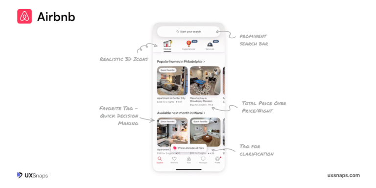 UXSnaps: Actionable UI/UX insights from top apps breakdowns