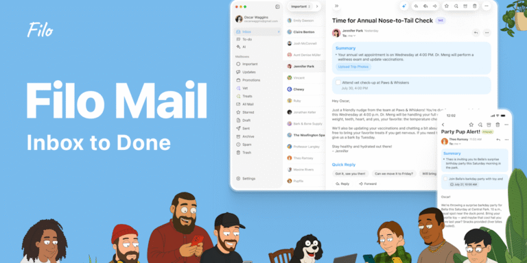 Filo Mail: Turn your inbox into actionable to-dos